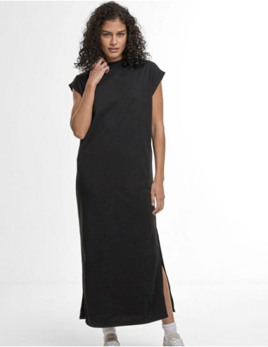 BUI-BY415-Ladies Sorona® Long Extended Shoulder Dress